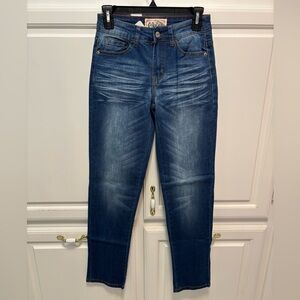 L&B Rockin’ These Blue Straight Leg Jeans New With Tags Women’s Size 4
